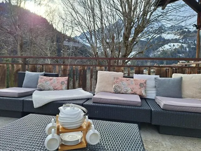 Apartment La Coufa, Spacieux Duplex En Chalet, Terrasse, Jardin, Vues Montagnes France