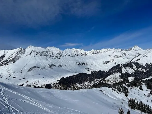 La Coufa, Spacieux Duplex En Chalet, Terrasse, Jardin, Vues Montagnes 0*, La Giettaz