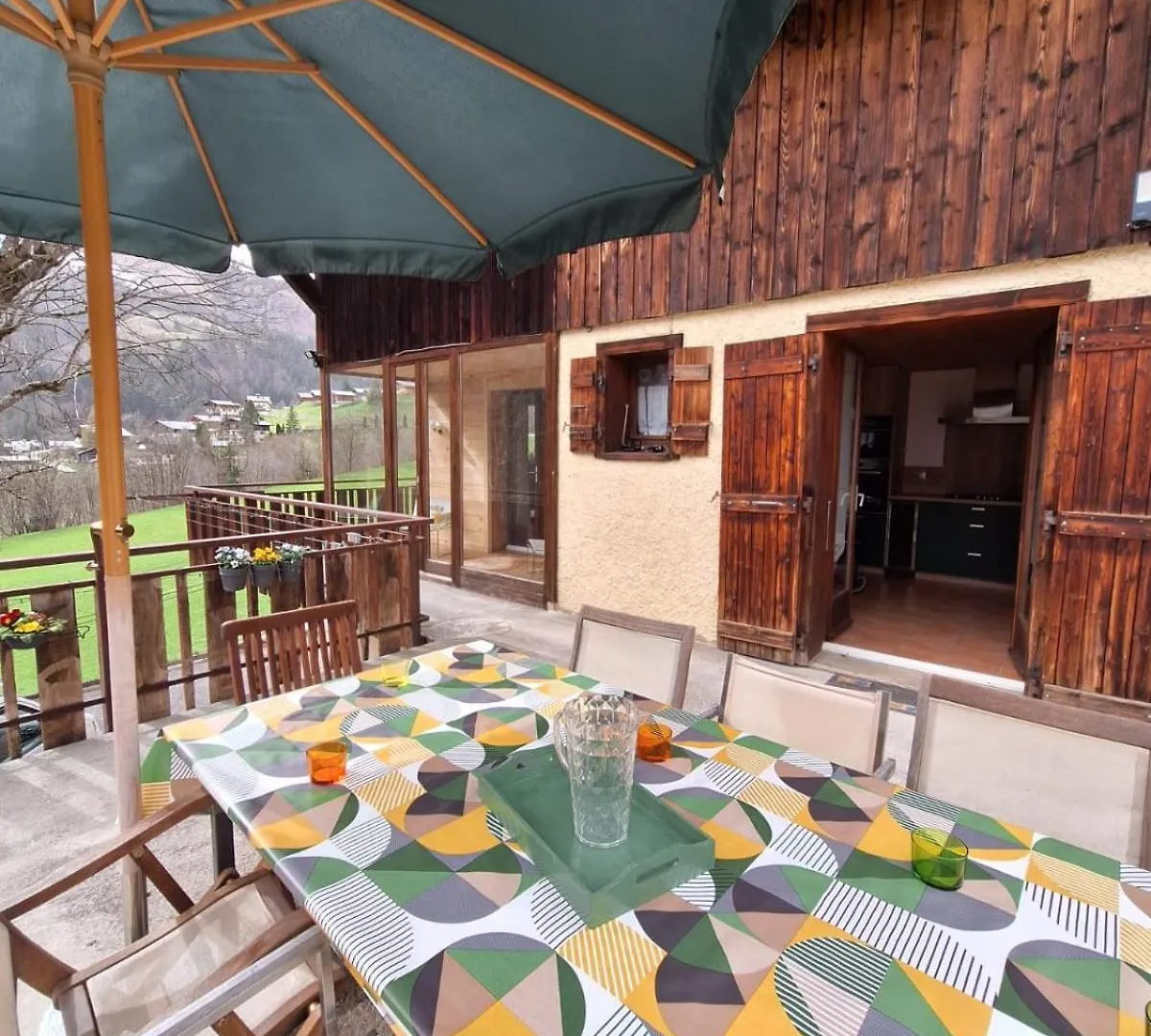 Apartment La Coufa, Spacieux Duplex En Chalet, Terrasse, Jardin, Vues Montagnes France