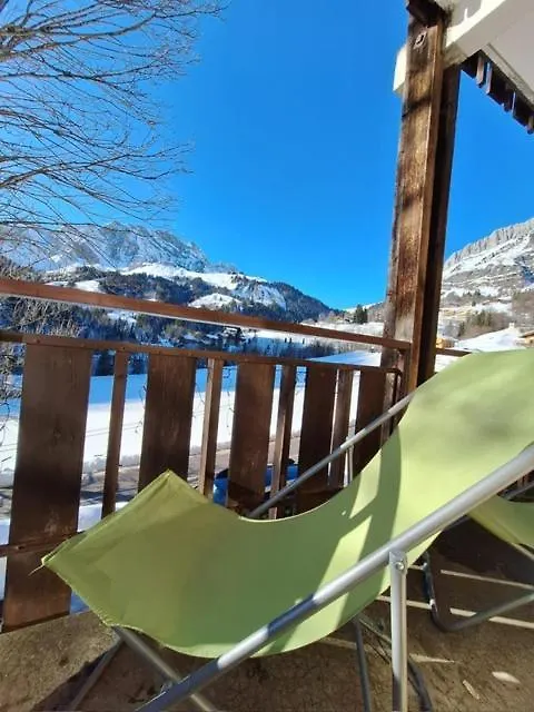 La Coufa, Spacieux Duplex En Chalet, Terrasse, Jardin, Vues Montagnes Apartment La Giettaz